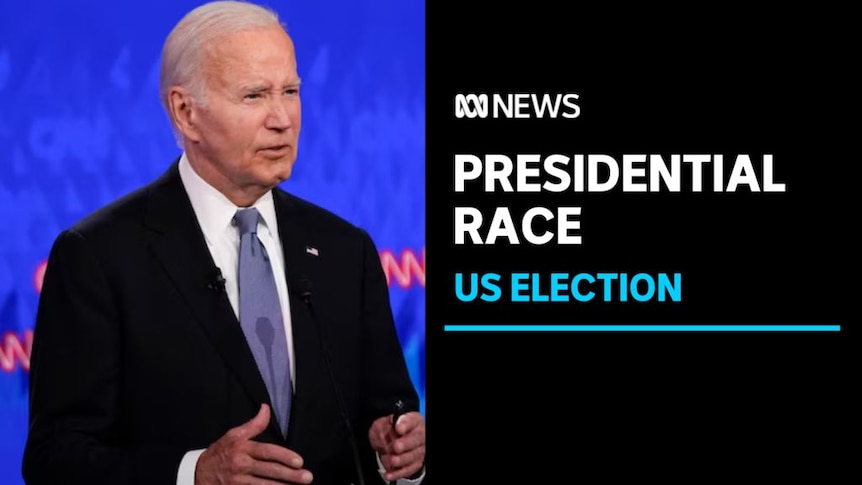 Presidential Race, US Election: Joe Biden during the presidential debate.