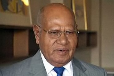 A file photo of Bougainville President John Momis.