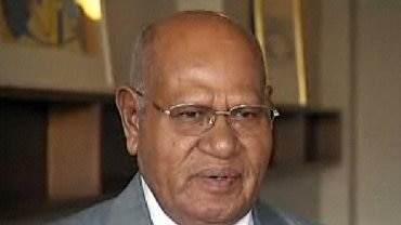 President of the Autonomous Bougainville Government, John Momis