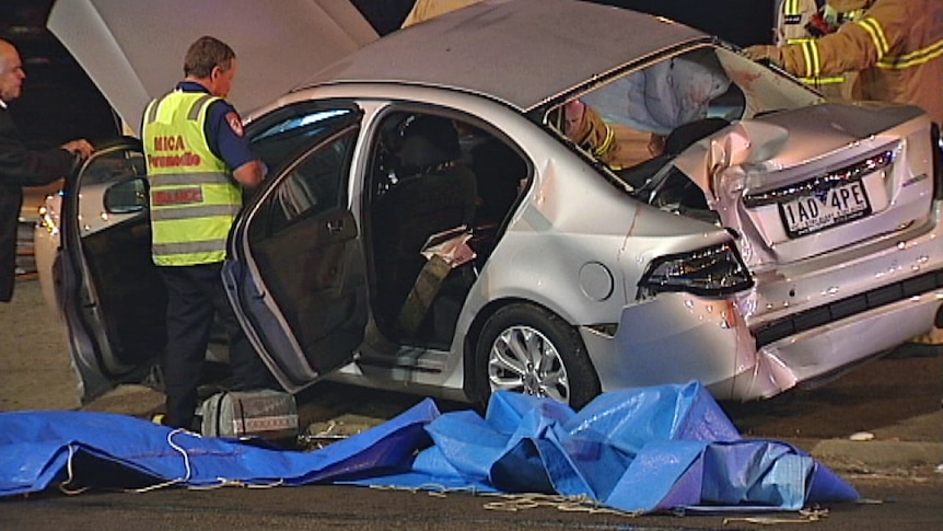 Fatal car crash in Melbourne