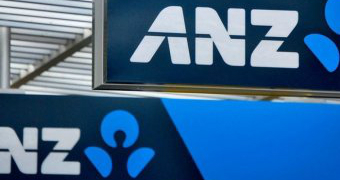 A custom image of two ANZ signs.