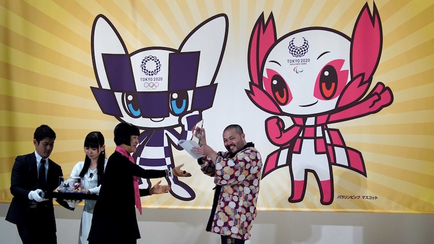 Ryo Taniguchi's Olympic mascots' designs won.