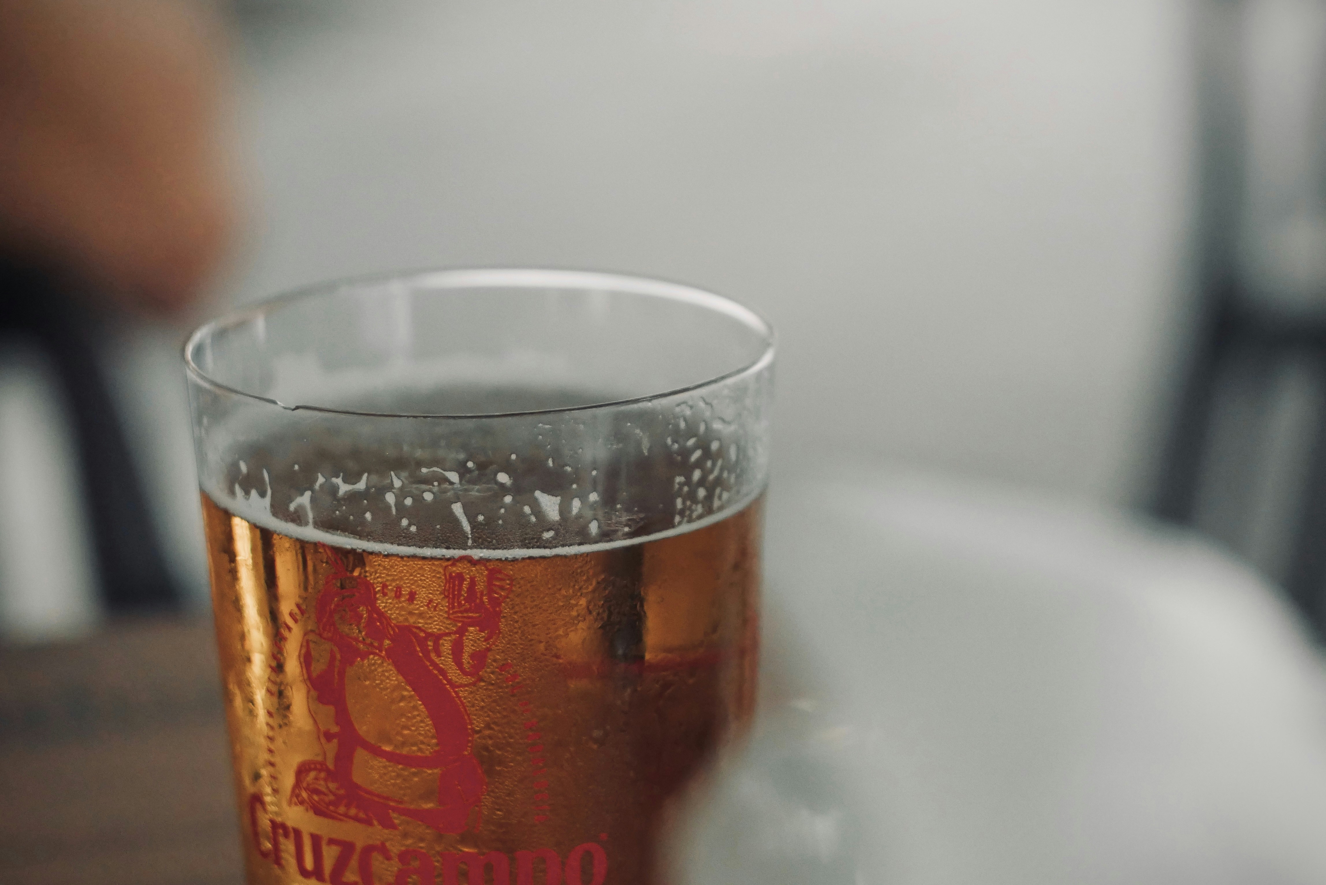 A photo of a pint of beer