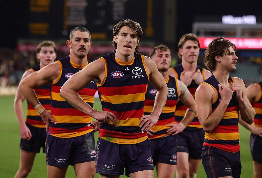 Adelaide Crows player in collision with a pedestrian