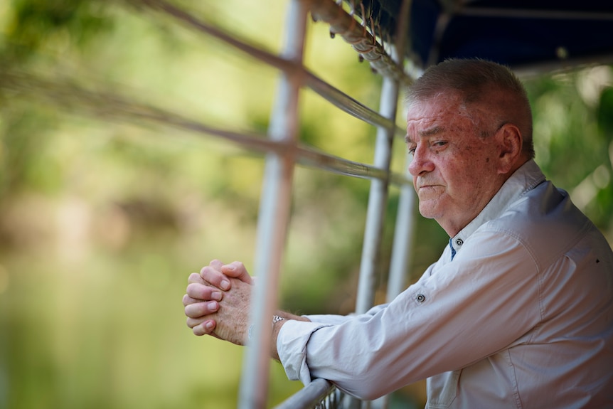 Grahame Webb at Crocodylus Park.