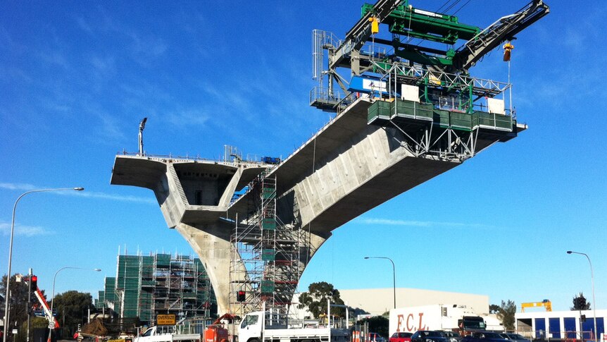 The Superway will be an elevated road through northern Adelaide