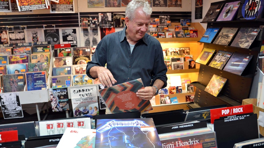 Rocking Horse Records owner Warwick Vere