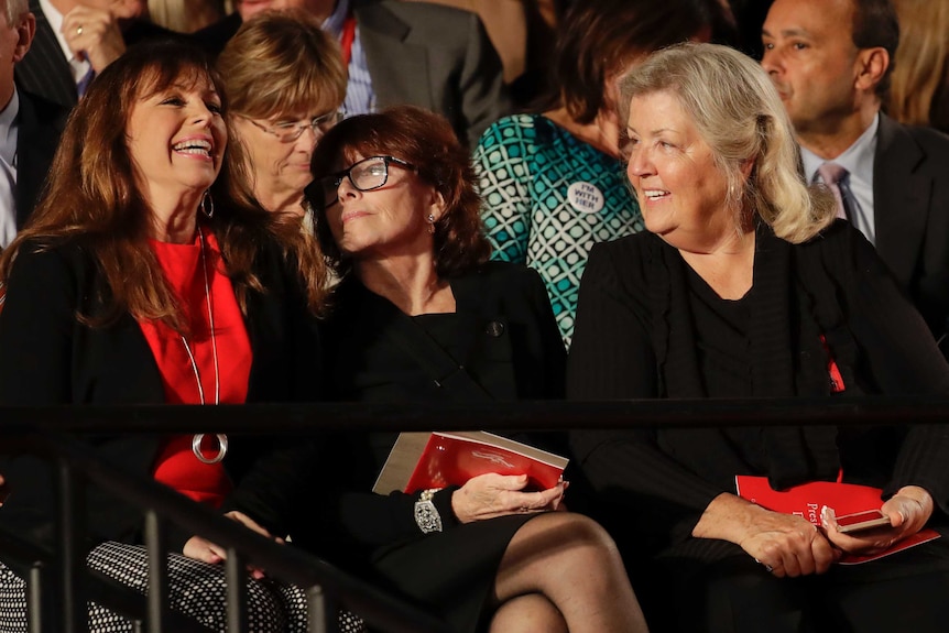 Clinton accusers in audience of second presidential debate in St Louis