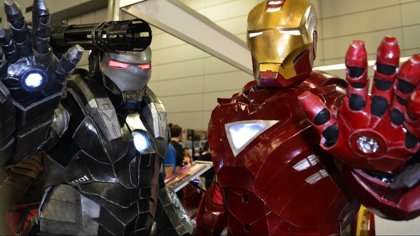 Iron Man fans at Oz Comic-Con