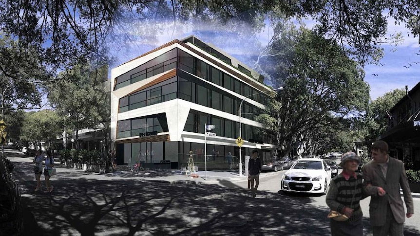 An artist's impression of the proposed development for Gaden House in Sydney's Double Bay.
