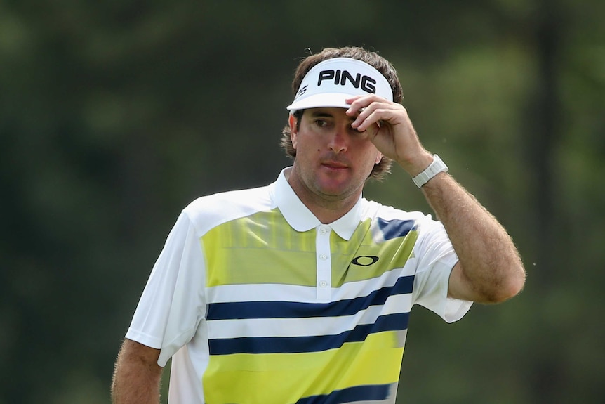 Bubba Watson during second round of Masters