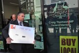 NSW Police seize items from Craig Thomson's office