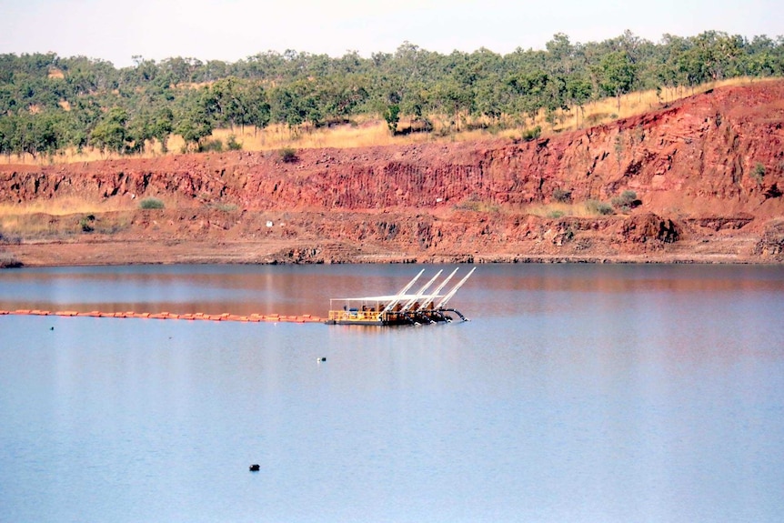 Tailings dam water pumps