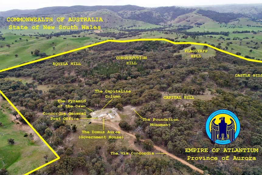 Atlantium has claimed "extraterritorial authority" over a property in the Lachlan Valley.