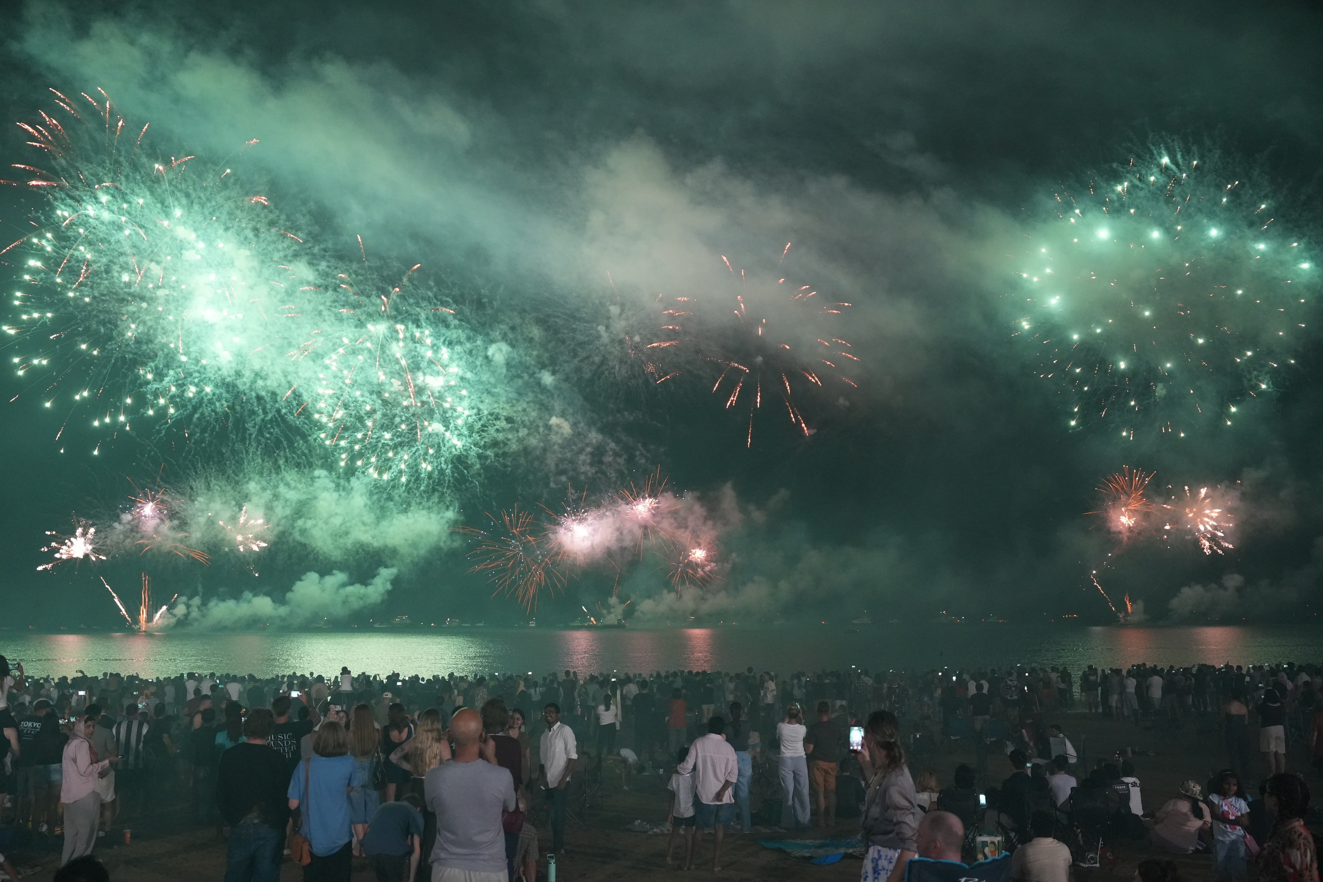 Fireworks light up the NT's skies on annual cracker night