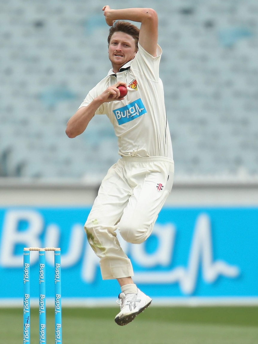 Swooping in ... Jackson Bird has been named in the Boxing Day Test squad in place of Ben Hilfenhaus.