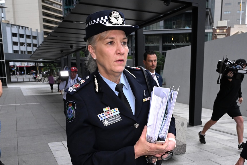 Queensland Police Commissioner Katarina Carrol