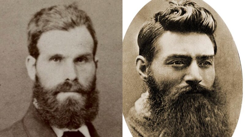 Two 19th century photographs of men.