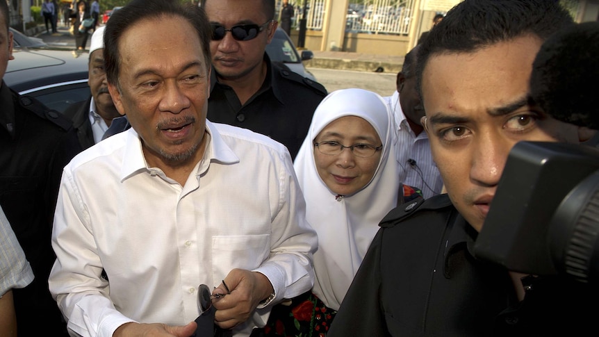 Malaysian opposition leader Anwar Ibrahim