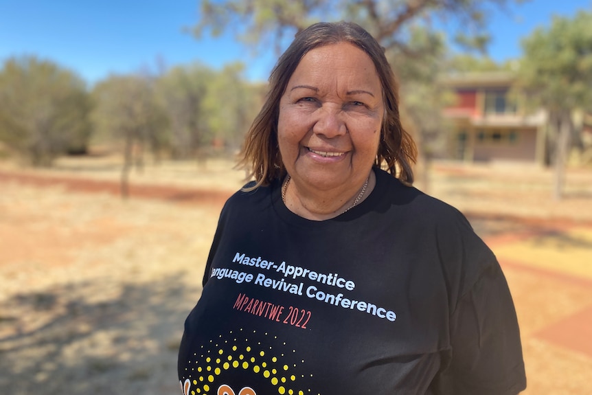 Pertame woman Aunty Kathleen Bradshaw-Swan