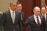 Obama and Putin at APEC