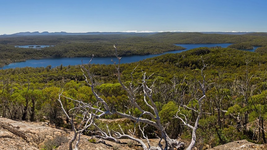 Lake Melbena in Tasmania's Central Highlands region