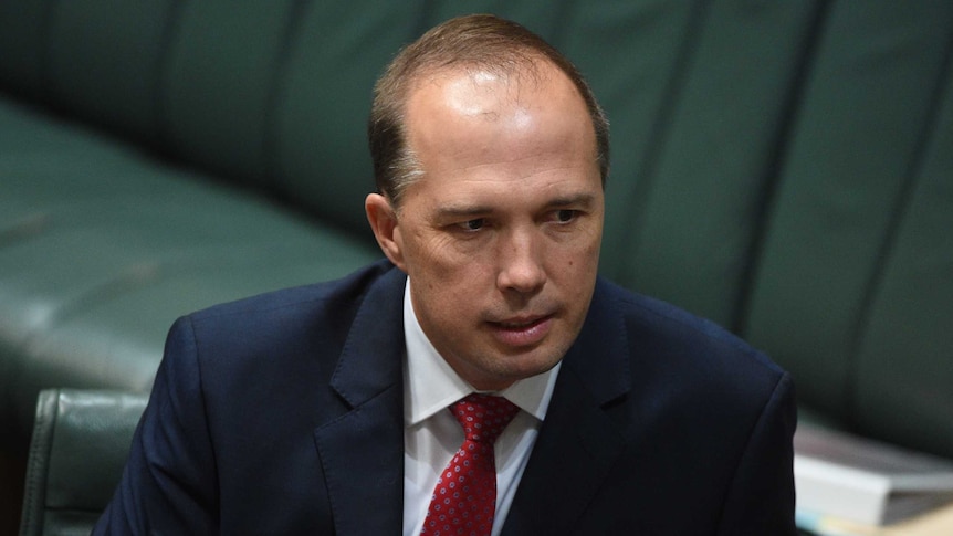 Federal Minister for Immigration Peter Dutton