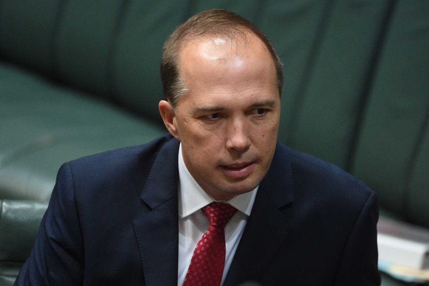 Federal Minister for Immigration Peter Dutton