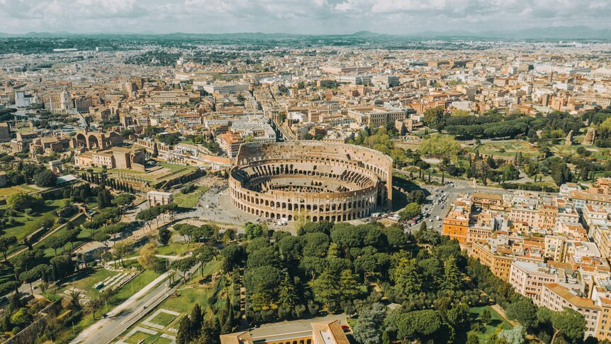 Rome city scape