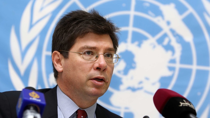 UN special rapporteur Francois Crepeau
