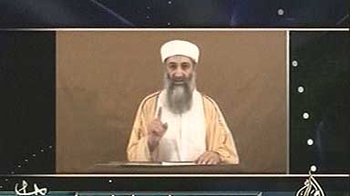 In the audio tape, a man thought to be Osama bin Laden offers the US a conditional truce. (File photo)