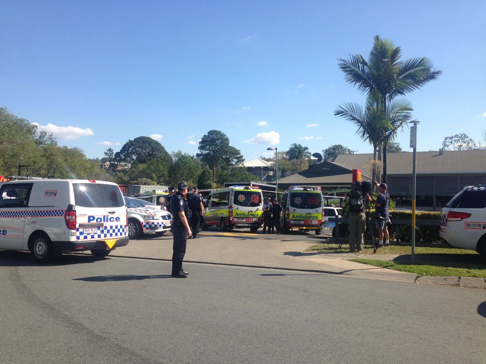 Beenleigh stabbings Four people attacked by wouldbe carjacker south