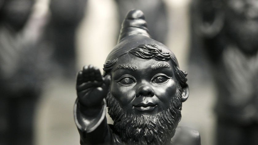 Nazi gnome on display in Belgium