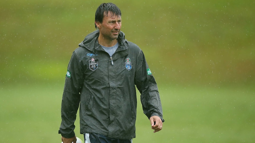 Blues coach Laurie Daley