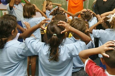Aboriginal kids in the classroom