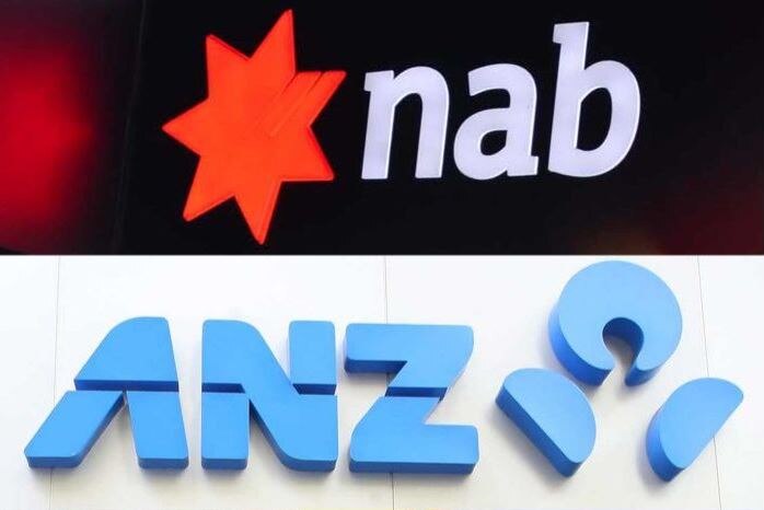 Composite image of NAB and ANZ logos