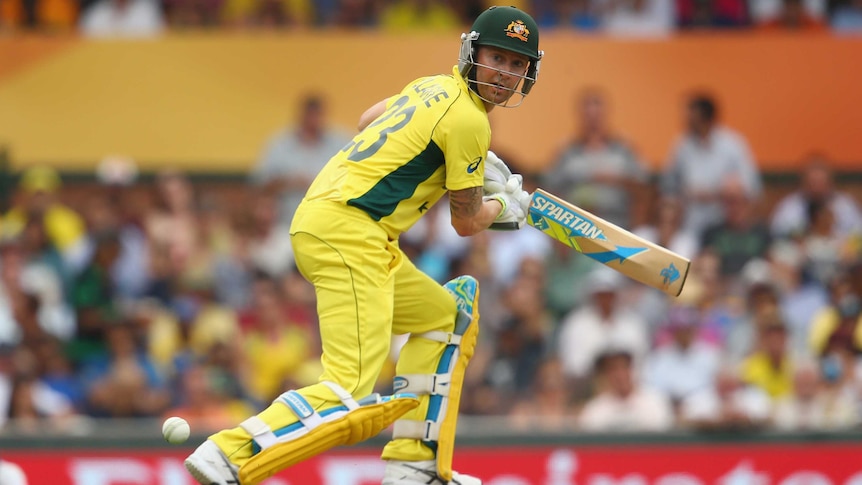 Australia's Michael Clarke bats against Sri Lanka at the SCG on March 8, 2015.