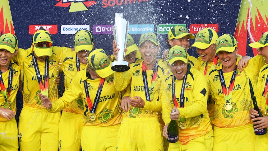 ‘Scrappy’ and ‘bloody tough’: Australia beat South Africa to win their third straight T20 World Cup