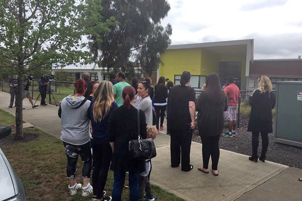 Anxious parents called to a Craigieburn primary school.