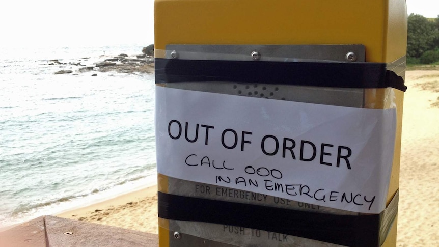Out of order: Little Beach alarm