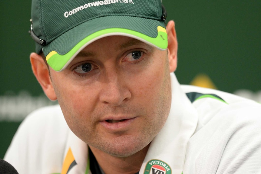 Australian test captain Michael Clarke