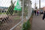 Fence at St Kilda Primary School