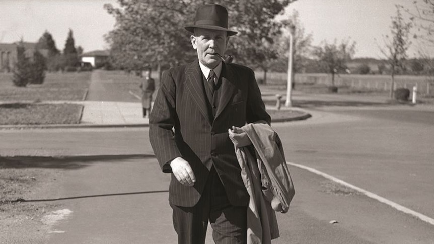 Former Australian prime minister Ben Chifley.