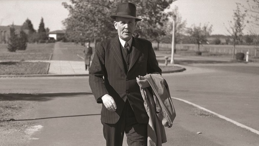 Former Australian prime minister Ben Chifley