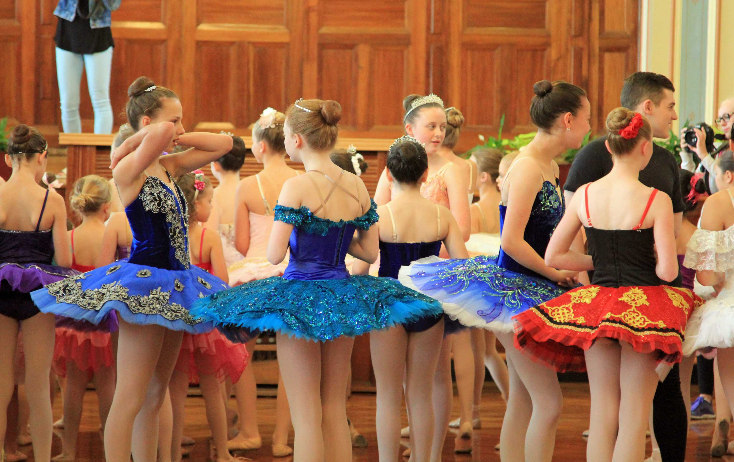 World Tutu Day marked by ballet dancers of all ages at Hobart Town Hall