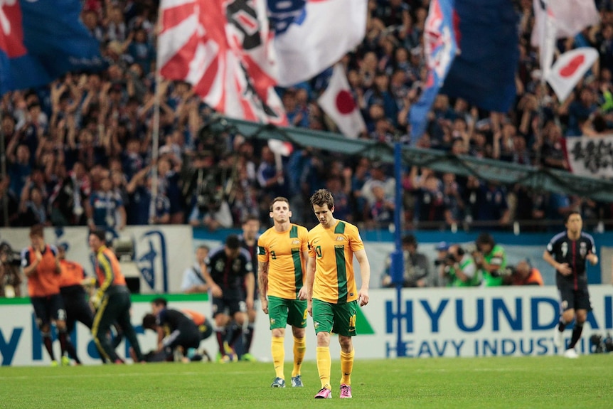 Kruse dejected after Japan equaliser