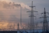 Powerlines  and emissions in Russia.