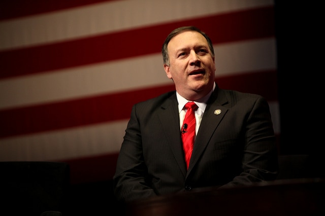 Incoming Secretary of State Mike Pompeo