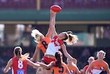 Women's football Swans play GWS