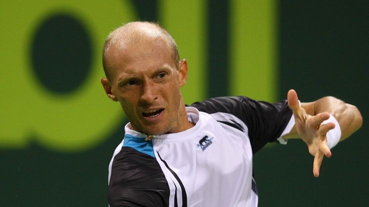 Davydenko posted his second win in as many matches against Federer.